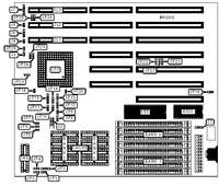 CHAINTECH COMPUTER COMPANY, LTD.   VESA MAINBOARD SIS 486 (REV. 2)